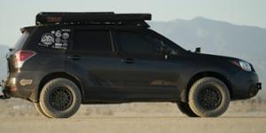 Subaru Forester with Black Rhino Arches